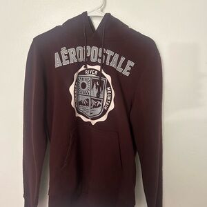 Aeropostale Brown Sweatshirt Hoodie